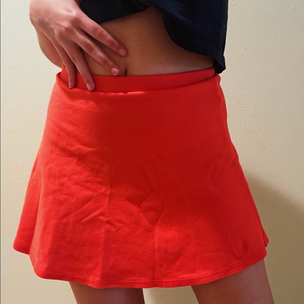 Like New Epic Threads Red Mini Skirt Size M